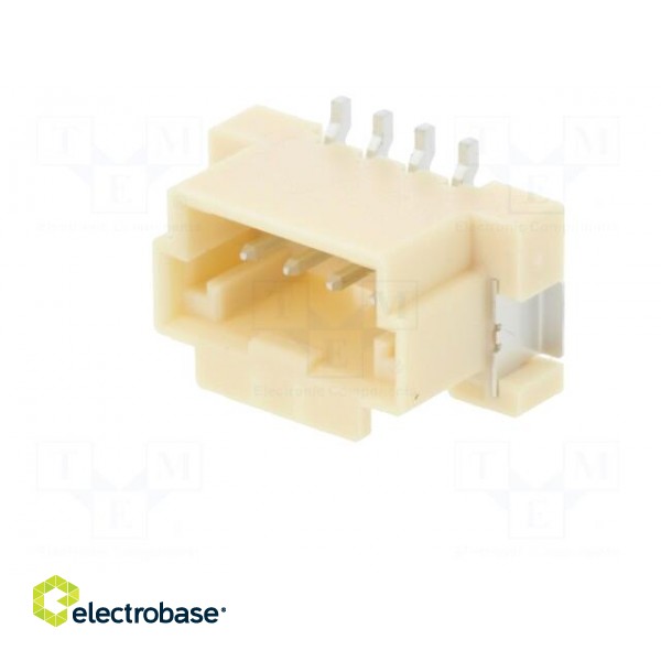Socket | wire-board | male | DuraClik | 2mm | PIN: 4 | SMT | 3A | -40÷105°C image 2