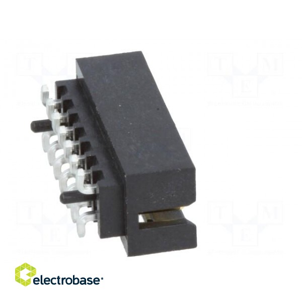 Socket | wire-board | male | Milli-Grid | 2mm | PIN: 14 | SMT | gold-plated image 7