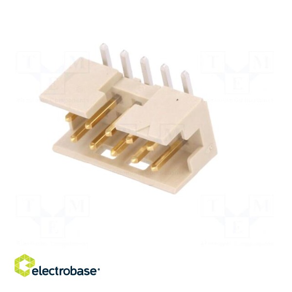 Socket | wire-board | male | Minitek | 2mm | PIN: 10 | SMT | on PCBs | 2A фото 2