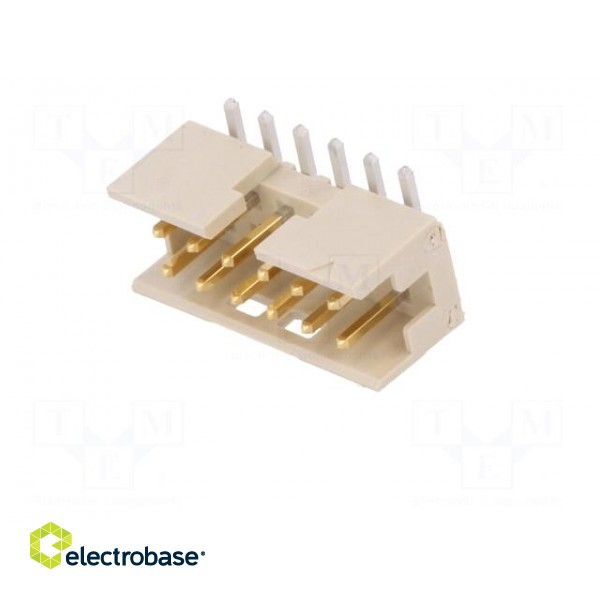 Socket | wire-board | male | Minitek | 2mm | PIN: 12 | SMT | on PCBs | 2A image 2