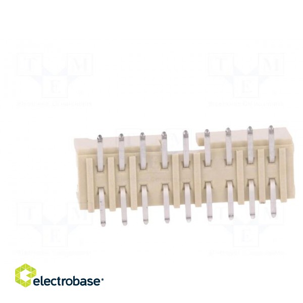 Socket | wire-board | male | Minitek | 2mm | PIN: 18 | SMT | on PCBs | 2A фото 5