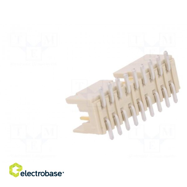 Socket | wire-board | male | Minitek | 2mm | PIN: 18 | SMT | on PCBs | 2A фото 4