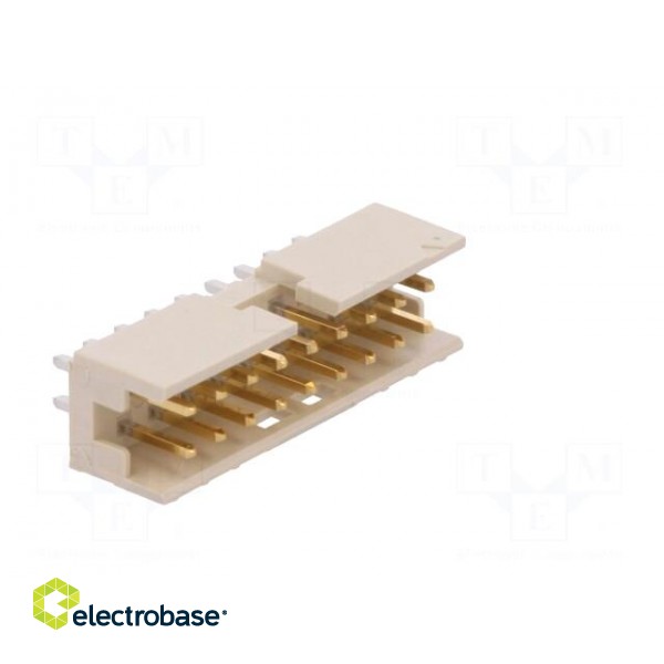 Socket | wire-board | male | Minitek | 2mm | PIN: 18 | THT | on PCBs | 2A paveikslėlis 8