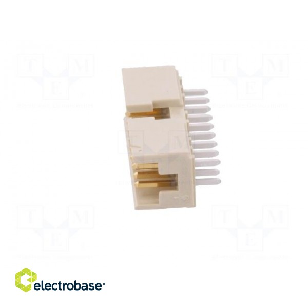 Socket | wire-board | male | Minitek | 2mm | PIN: 18 | THT | on PCBs | 2A image 3