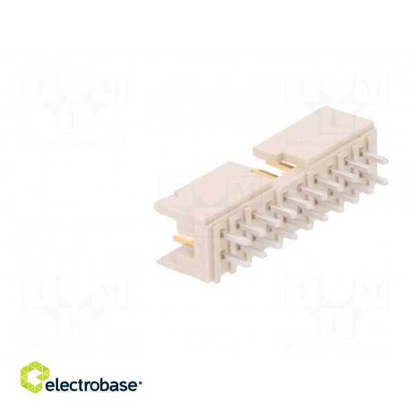 Socket | wire-board | male | Minitek | 2mm | PIN: 20 | THT | on PCBs | 2A image 4