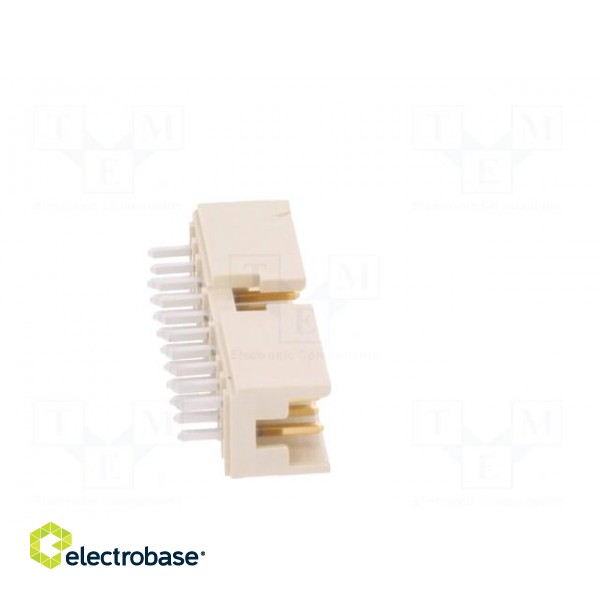 Socket | wire-board | male | Minitek | 2mm | PIN: 20 | THT | on PCBs | 2A image 7