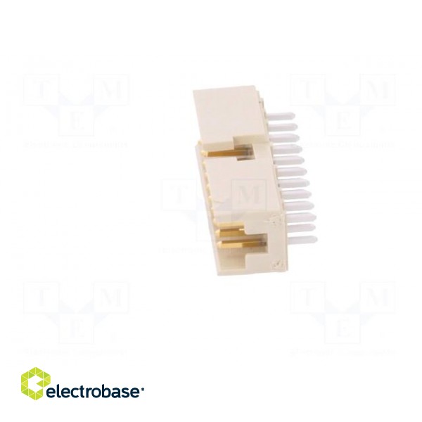 Socket | wire-board | male | Minitek | 2mm | PIN: 20 | THT | on PCBs | 2A image 3