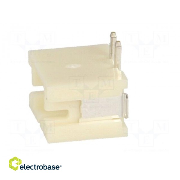 Socket | wire-board | male | PH | 2mm | PIN: 2 | SMT | 100V | 2A | -25÷85°C фото 3