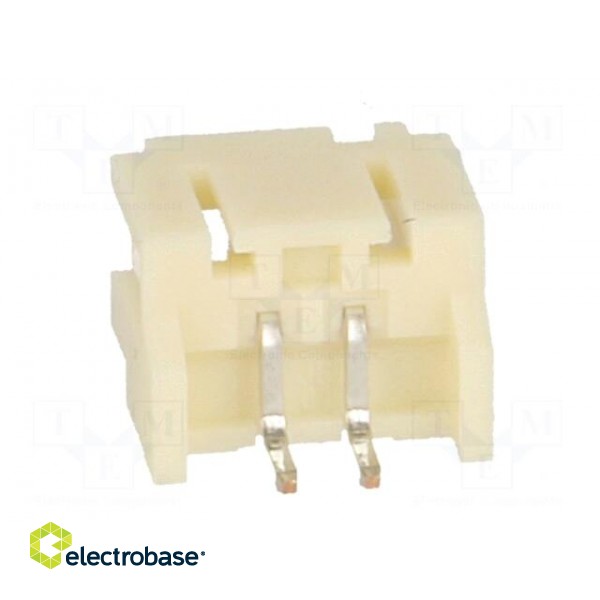 Socket | wire-board | male | PH | 2mm | PIN: 2 | SMT | 100V | 2A | -25÷85°C фото 5