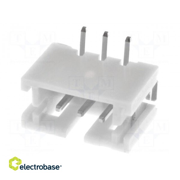 Socket | wire-board | male | PH | 2mm | PIN: 3 | SMT | 100V | 2A | -25÷85°C image 1