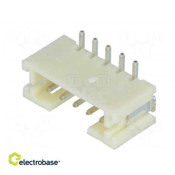 Socket | wire-board | male | PH | 2mm | PIN: 5 | SMT | 100V | 2A | -25÷85°C image 2