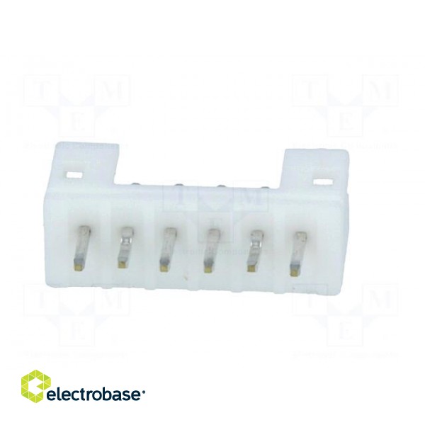 Socket | wire-board | male | PH | 2mm | PIN: 6 | THT | 100V | 2A | -25÷85°C image 5
