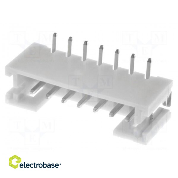 Socket | wire-board | male | PH | 2mm | PIN: 7 | SMT | 100V | 2A | -25÷85°C image 1