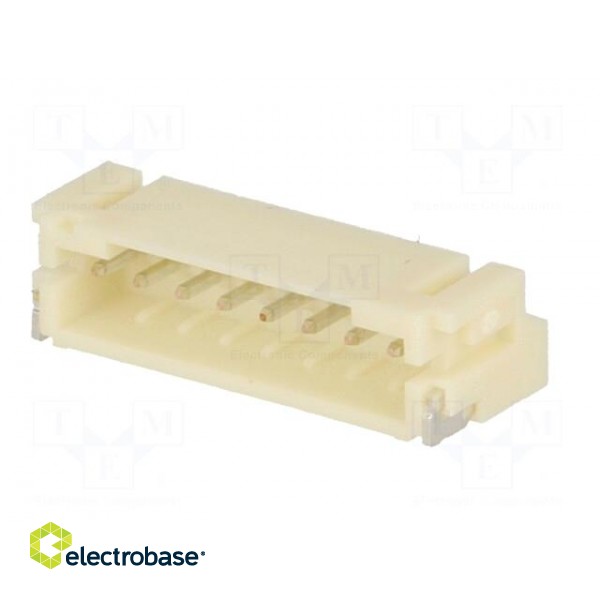 Socket | wire-board | male | PH | 2mm | PIN: 8 | SMT | 100V | 2A | -25÷85°C фото 2