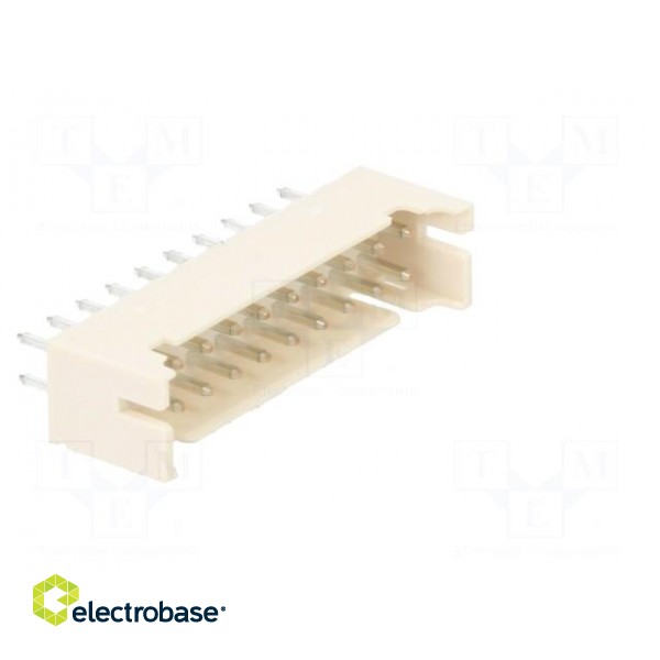 Socket | wire-board | male | PHD | 2mm | PIN: 20 | THT | tinned | Layout: 2x10 image 8