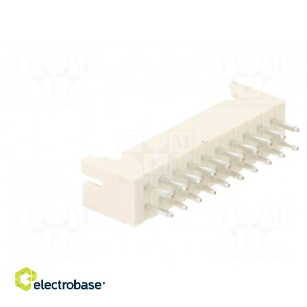 Socket | wire-board | male | PHD | 2mm | PIN: 20 | THT | tinned | Layout: 2x10 paveikslėlis 4