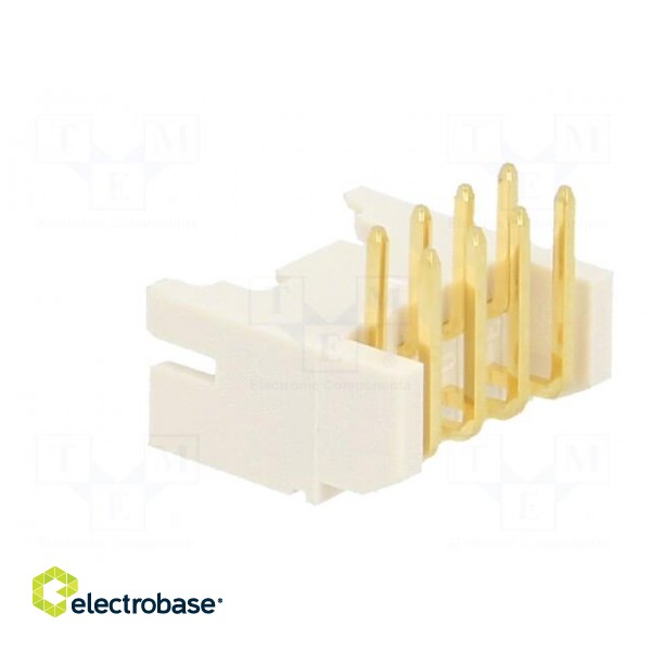 Socket | wire-board | male | PHD | 2mm | PIN: 8 | THT | gold flash image 4
