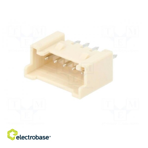 Socket | wire-board | male | Sherlock | 2mm | PIN: 5 | THT | on PCBs | 2A фото 2