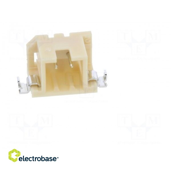 Socket | wire-wire/PCB | male | DF3 | 2mm | PIN: 2 | SMT | on PCBs | tinned фото 9