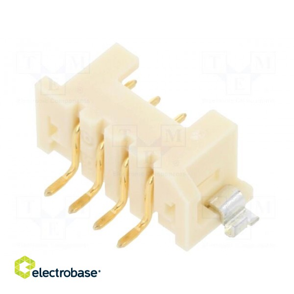 Socket | wire-wire/PCB | male | DF3 | 2mm | PIN: 4 | SMT | on PCBs | 1000pcs. фото 2