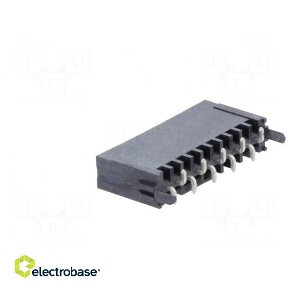 Socket | wire-wire/PCB | male | Milli-Grid | 2mm | PIN: 10 | SMT | on PCBs image 6