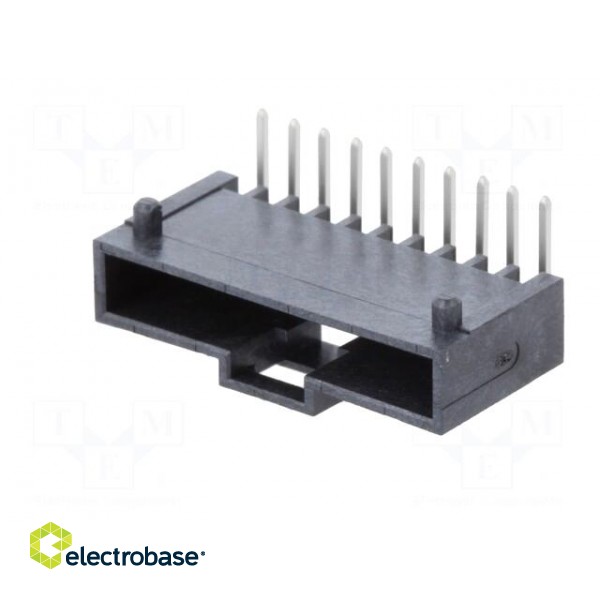 Socket | wire-wire/PCB | male | Milli-Grid | 2mm | PIN: 10 | THT | on PCBs фото 1