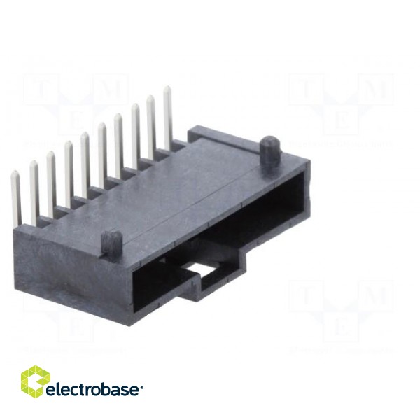 Socket | wire-wire/PCB | male | Milli-Grid | 2mm | PIN: 10 | THT | on PCBs фото 8