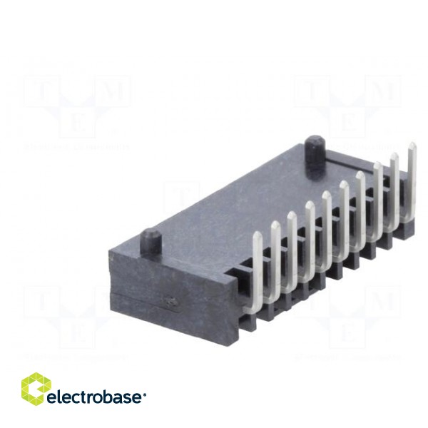 Socket | wire-wire/PCB | male | Milli-Grid | 2mm | PIN: 10 | THT | on PCBs image 4