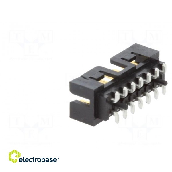 Socket | PCB-cable/PCB | male | Milli-Grid | 2mm | PIN: 14 | THT | on PCBs image 4