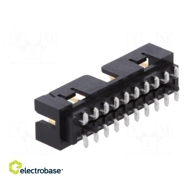 Socket | wire-wire/PCB | male | Milli-Grid | 2mm | PIN: 20 | THT | on PCBs фото 4