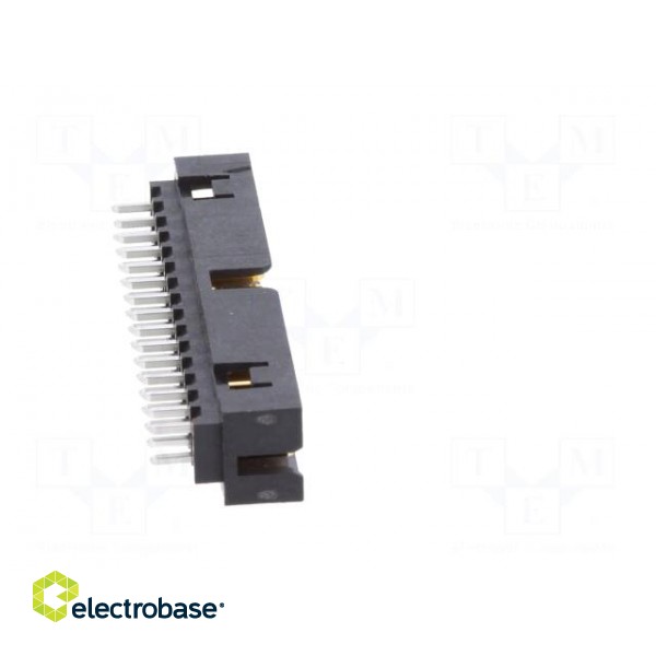 Socket | wire-wire/PCB | male | Milli-Grid | 2mm | PIN: 30 | THT | on PCBs фото 7