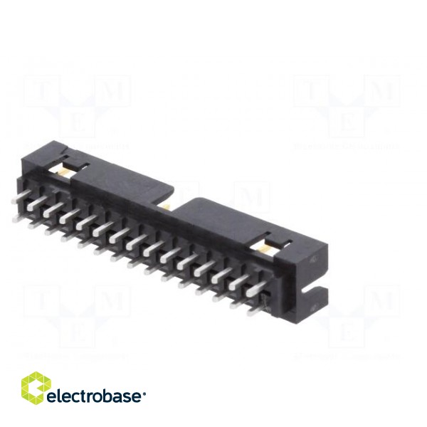 Socket | wire-wire/PCB | male | Milli-Grid | 2mm | PIN: 30 | THT | on PCBs image 6