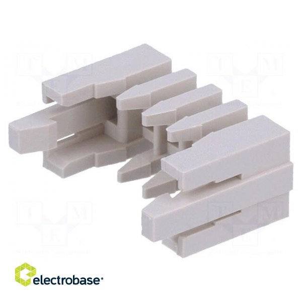 Connector accessories: cable clamp | DF1 | 2.5mm | PIN: 4 | Layout: 1x4 image 1