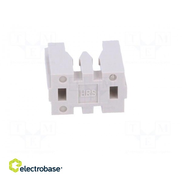 Connector accessories: cable clamp | DF1 | 2.5mm | PIN: 2 | Layout: 1x2 image 5