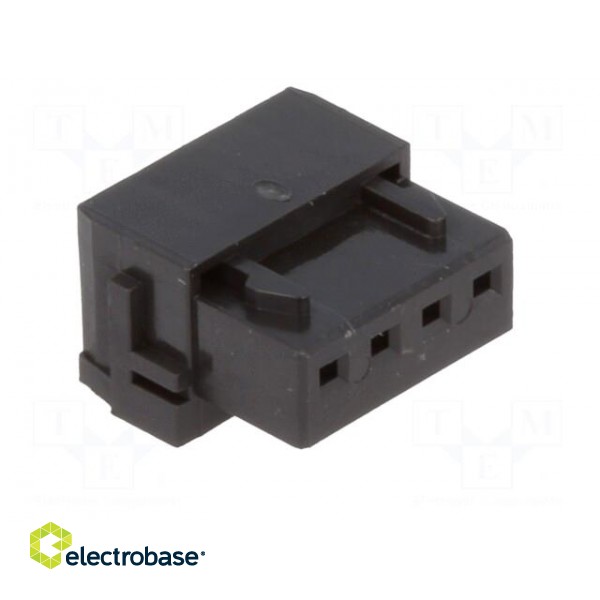 IDC | plug | female | NR | 2.5mm | PIN: 4 | for cable | 250V | 2A | Layout: 1x4 image 8
