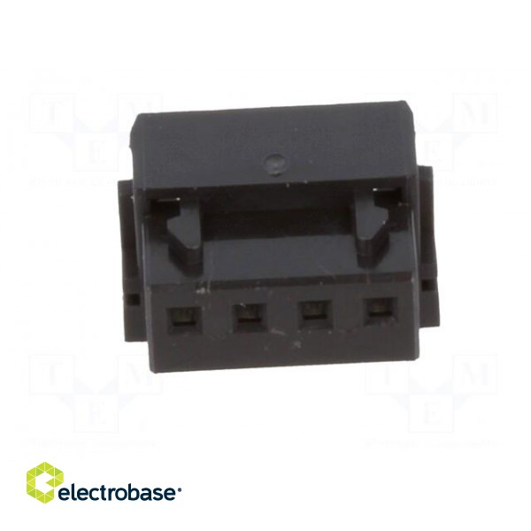 Plug | IDC | female | NR | 2.5mm | PIN: 4 | for cable | 250V | 2A | Layout: 1x4 image 9