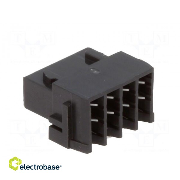 Plug | IDC | female | NR | 2.5mm | PIN: 4 | for cable | 250V | 2A | Layout: 1x4 image 4