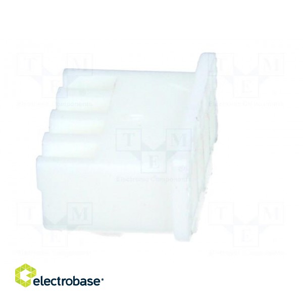 Wire-board | plug | female | XH | 2.5mm | PIN: 4 | w/o contacts | for cable фото 3