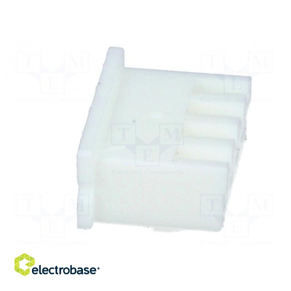 Plug | wire-board | female | XH | 2.5mm | PIN: 4 | w/o contacts | for cable image 7