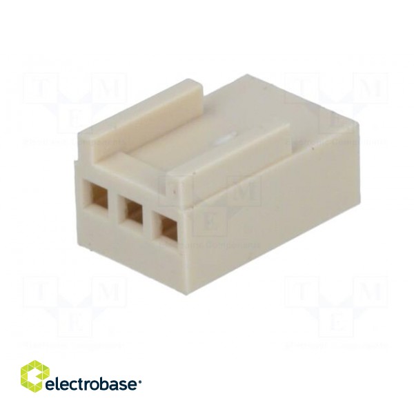 Wire-board | plug | female | 2.5mm | PIN: 3 | w/o contacts | for cable image 6