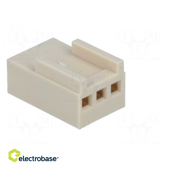 Wire-board | plug | female | 2.5mm | PIN: 3 | w/o contacts | for cable image 4