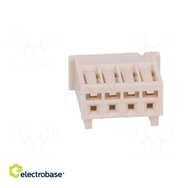 Wire-board | plug | female | 2.5mm | PIN: 4 | w/o contacts | for cable paveikslėlis 9