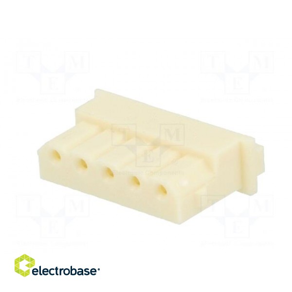 Wire-board | plug | female | A2506 | 2.5mm | PIN: 5 | w/o contacts | 250V фото 2