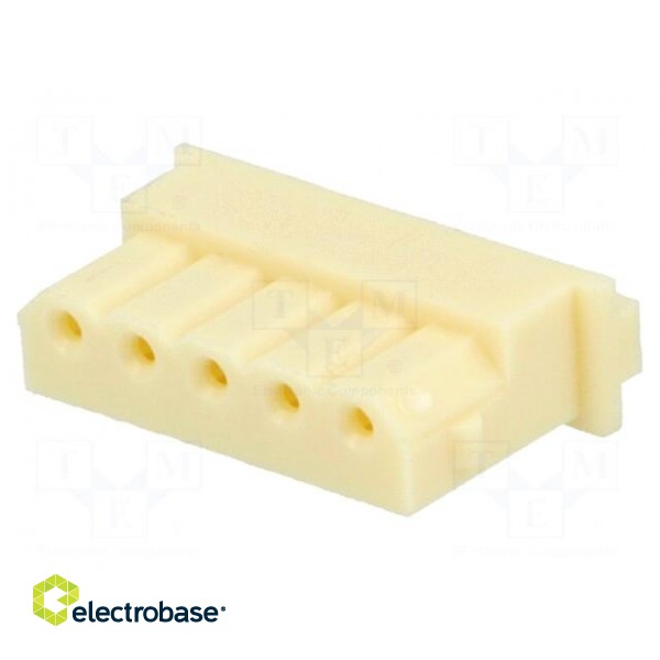 Plug | wire-board | female | A2506 | 2.5mm | PIN: 5 | w/o contacts | 250V image 1