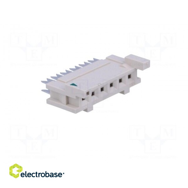 Wire-board | plug | female | DF1 | 2.5mm | PIN: 6 | without strain relief image 7