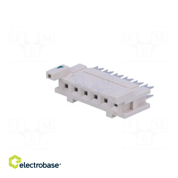 Wire-board | plug | female | DF1 | 2.5mm | PIN: 6 | without strain relief image 2