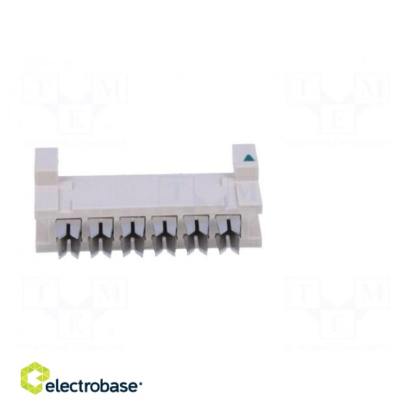 Wire-board | plug | female | DF1 | 2.5mm | PIN: 6 | without strain relief image 4