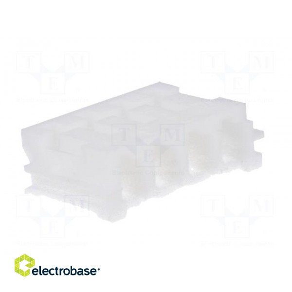 Wire-board | plug | female | EH | 2.5mm | PIN: 4 | w/o contacts | for cable image 4