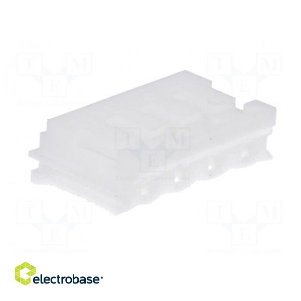 Wire-board | plug | female | EH | 2.5mm | PIN: 4 | w/o contacts | for cable фото 8