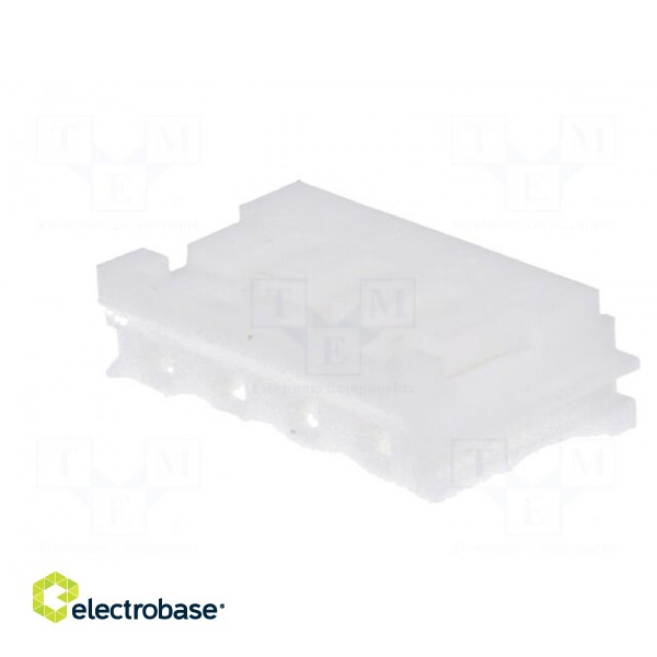 Wire-board | plug | female | EH | 2.5mm | PIN: 4 | w/o contacts | for cable image 2